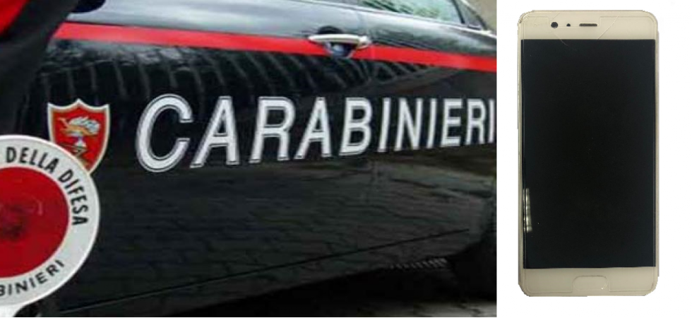 Furto di cellulare alla scuola media: i carabinieri lo trovano grazie al codice Imei